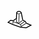 Audi 8A0-863-987 Spare Cover Clip