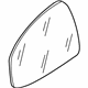 Audi 8J0-857-535-C Mirror Glass