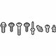 Audi 4N0-098-627 Bumper Cover Hardware Kit