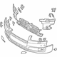 Audi 4H0-807-065-J-GRU Bumper Cover