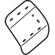 Audi 8W8-809-907-GRU Fuel Door