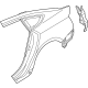 Audi 8W8-809-837 Quarter Panel