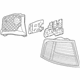 Audi 4E0-945-095-D Tail Lamp Assembly