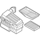 Audi 5WA-129-607-A Air Cleaner Assembly