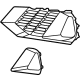 Audi 4K8-807-647-D-3FZ Outer Grille