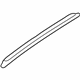 Audi 8D0-854-327-C-01C Reveal Molding