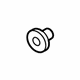 Audi 8U0-867-931 Tonneau Cover Bushing