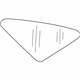 Audi 4E0-845-299-M-NVB Quarter Glass