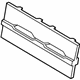 Audi 8W6-807-287-D-RP5 License Bracket