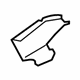 Audi 8N8-867-381 Seal Strip