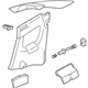 Audi 8N8-867-035-E-HKT Lower Quarter Trim