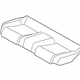 Audi 4G0-885-375-B Seat Cushion Pad