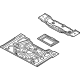 Audi 5WA-813-114-G Floor Pan Assembly