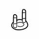 Audi 4L0-861-195 Rail Wing-Nut