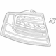 Audi 4E0-945-095-J Tail Lamp Assembly