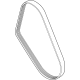 Audi 06M-903-137-AD Serpentine Belt