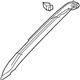 Audi 427-867-233-A-38M Windshield Pillar Trim