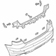 Audi 8V5-807-067-C-GRU Bumper Cover