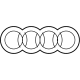 Audi 8W9-853-742-2ZZ Emblem