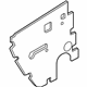 Audi 4M0-863-981-A Sound Absorber