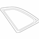 Audi 8R0-845-299-AA-NVB Quarter Glass