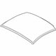 Audi 8N8-817-111 Roof Panel