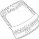 Audi 4M8-827-025-C Lift Gate