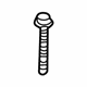 Audi N-104-677-02 Cover Bolt