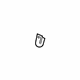 Audi 83A-857-635-4PK Upper Center Pillar Trim Hook