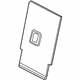 Audi 83A-885-754-GW8 Seat Back Panel