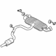 Audi 8J0-253-181-BA Muffler & Pipe