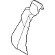 Audi 4M0-881-805-AH-PCN Seat Back Cover