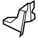 Audi 80A-803-343-STL Side Bracket