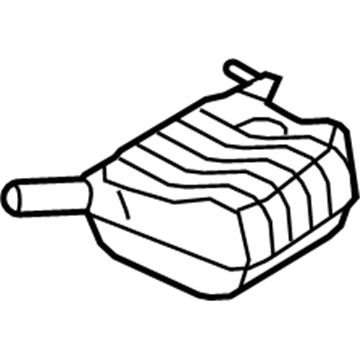 Audi A4 Exhaust Resonator - 8K0-253-609-DF
