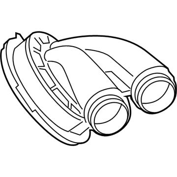 Audi RS7 Air Duct - 4G0-129-616-A