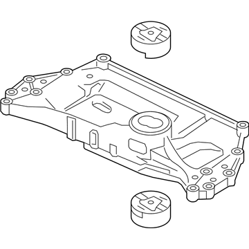 Audi Front Cross-Member - 1K0-199-313-AP