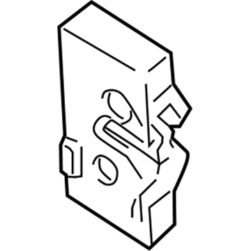 Audi 80 Door Latch Assembly - 8A0-839-015-A