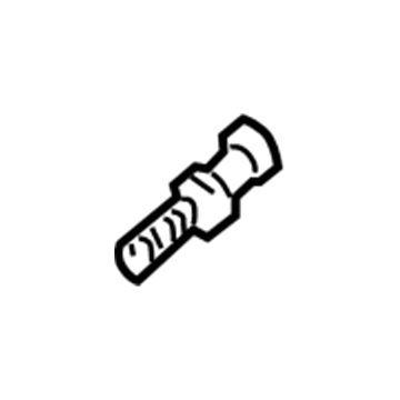 Audi Front Door Striker - 8A0-837-035