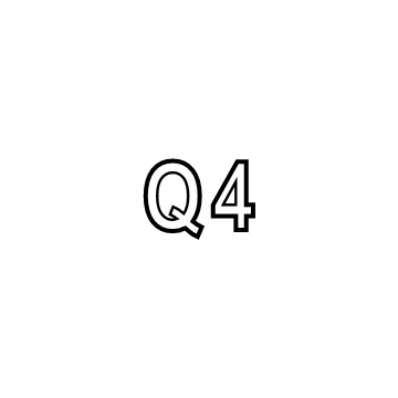 Audi Q4 e-tron Emblem - 89A-853-741-T94