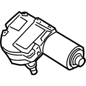 Audi A8 Quattro Wiper Motor - 4E1-955-119-C