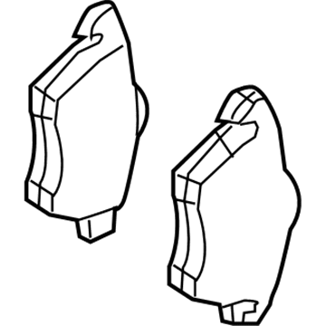 Audi R8 Brake Pads - 8E0-698-151-H