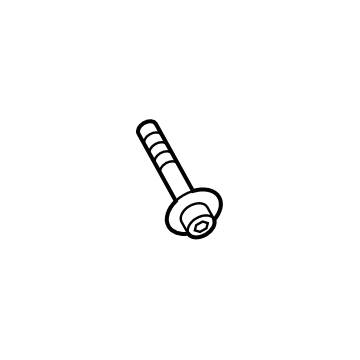 N-107-555-01 Audi Cable Bolt Illustration 1 of 1
