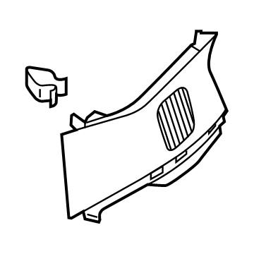 Audi SQ8 e-tron Pillar Panels - 4KE-867-246-A-2O9