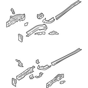 Audi TT Quattro Frame Rail - 8S7-803-103-TA