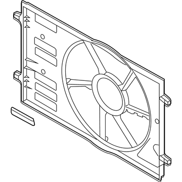 Audi TTS Quattro Fan Shroud - 5Q0-121-205-AN