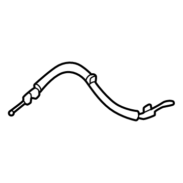 Audi SQ6 e-tron Door Latch Cable - 85H-827-535
