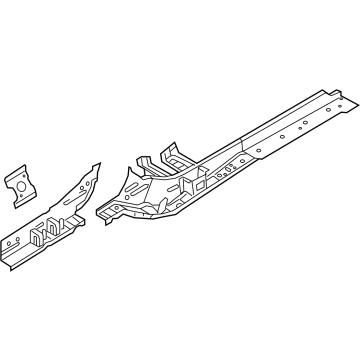 Audi Q5 Sportback Frame Rail - 80A-803-104-TA-STL