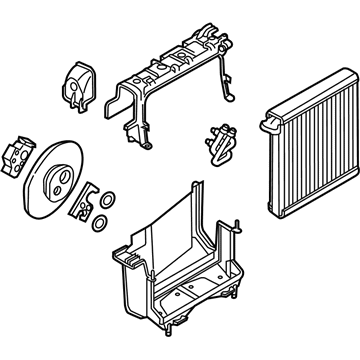 Audi A6 Quattro Evaporator - 4G1-820-023