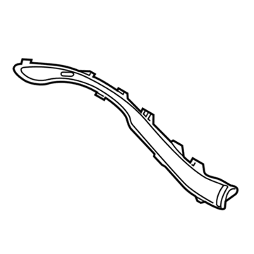Audi 8W0-881-317-J-VX3 Trim Panel 8W0-881-317-J-VX3 Audi Trim Panel Illustration 1 of 1