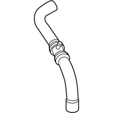 Audi SQ6 e-tron Coolant Pipe - 85H-121-550-D